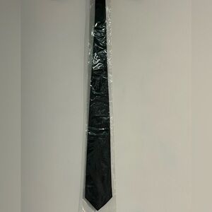 Alexander Logan Neckwear Black Handmade Necktie 3.5” x 29.5” NWT